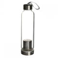 Drinking Glass Water Bottle with Tea Infuser